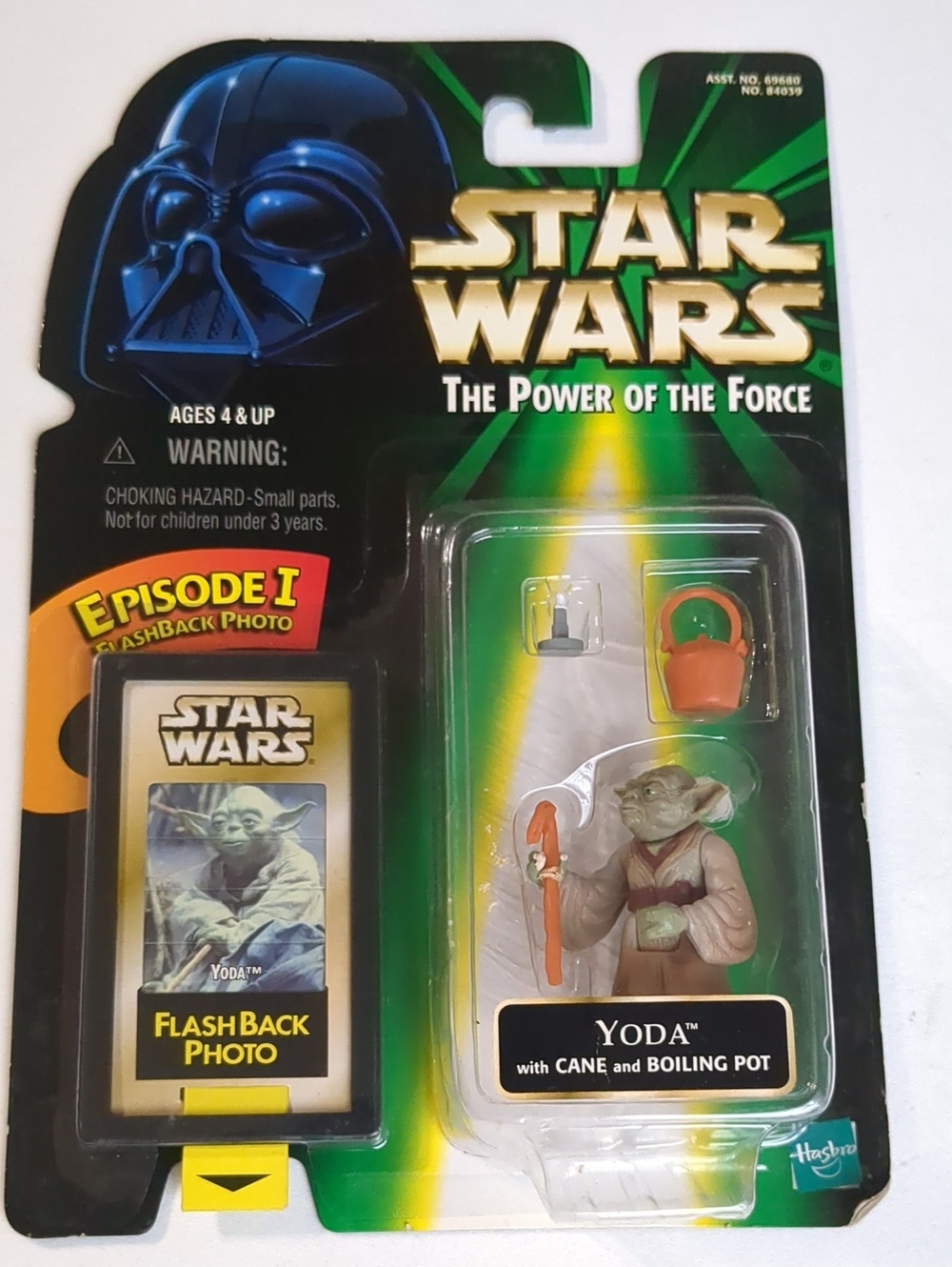 Star Wars Yoda Power Of The Force Flashback Photo 1998 Action Figure